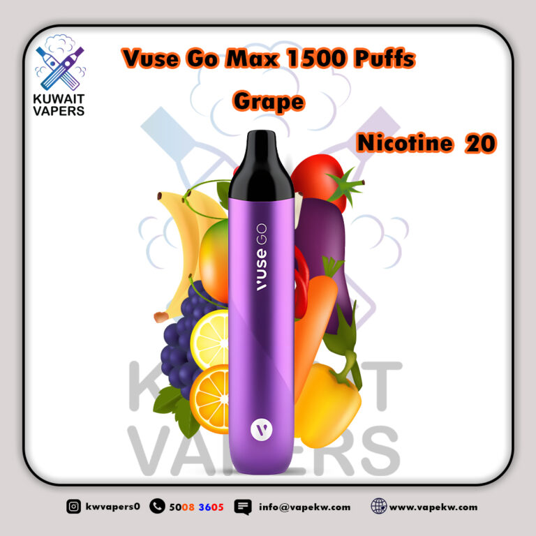 Vuse Go Max Grape 1500 Puffs