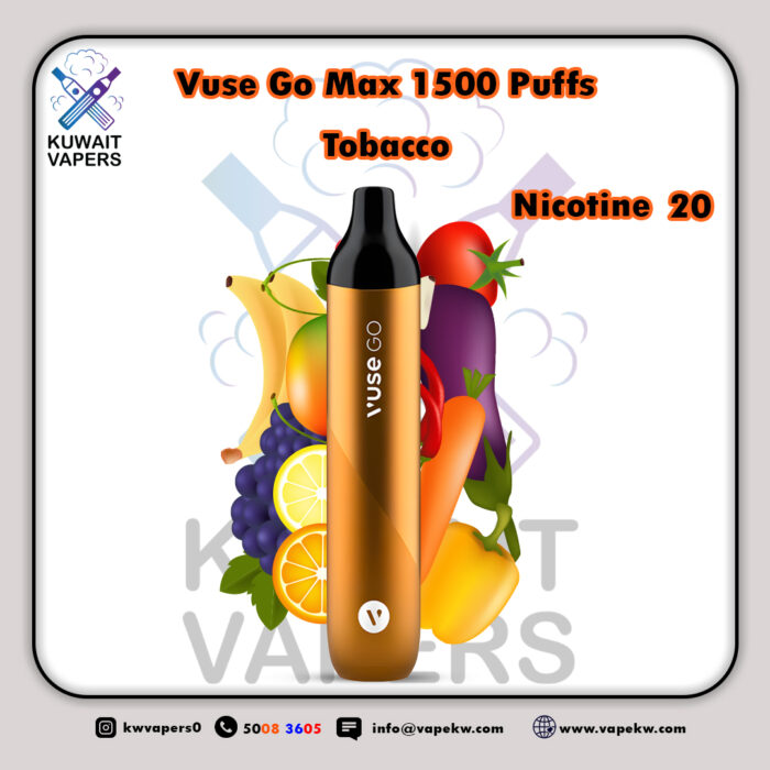 Vuse Go Max Tobacco 1500 Puffs