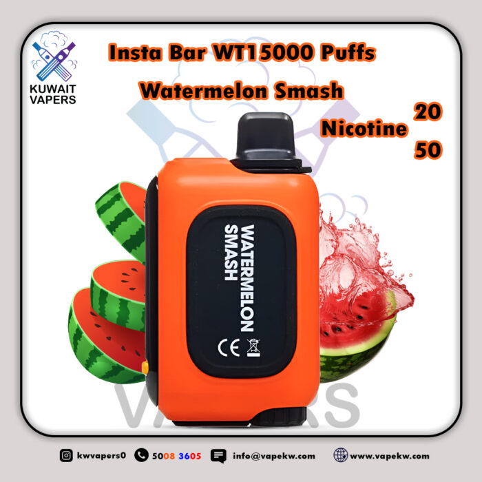 insta Bar Watermelon Smash WT15000 Puffs