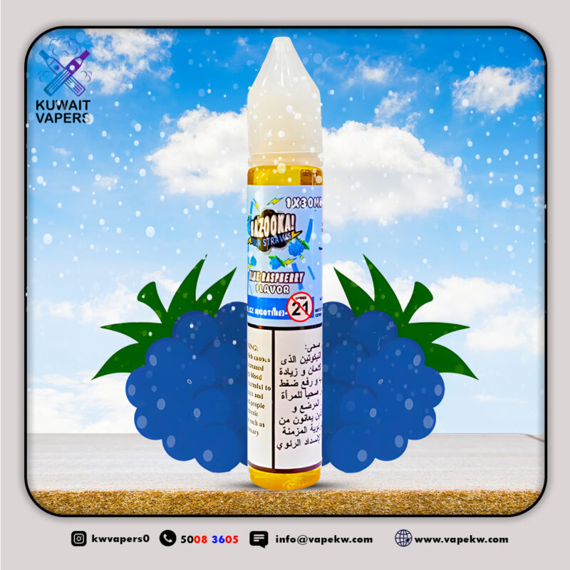 Bazooka Blue Raspberry Ice Salt Nicotine 30 ml