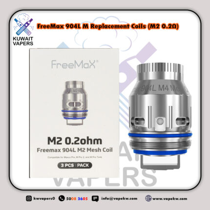 FreeMax 904L M Replacement Coils (M2 0.2Ω)