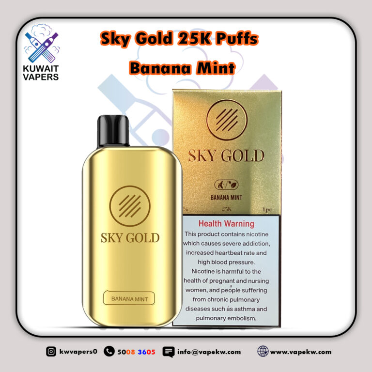 Sky Gold Banana Mint 25K puffs