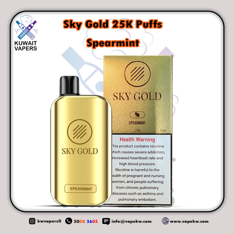 Sky Gold Spearmint 25K puffs