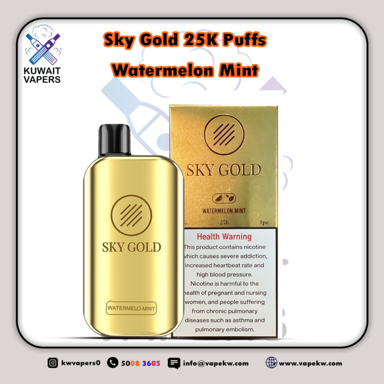Sky Gold Watermelon Mint 25K puffs