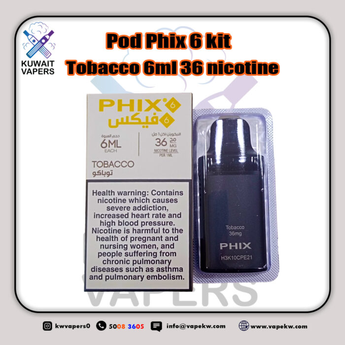 Tobacco 6ml 36 nicotine