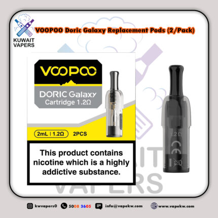 VOOPOO Doric Galaxy Replacement Pods 2 Pack