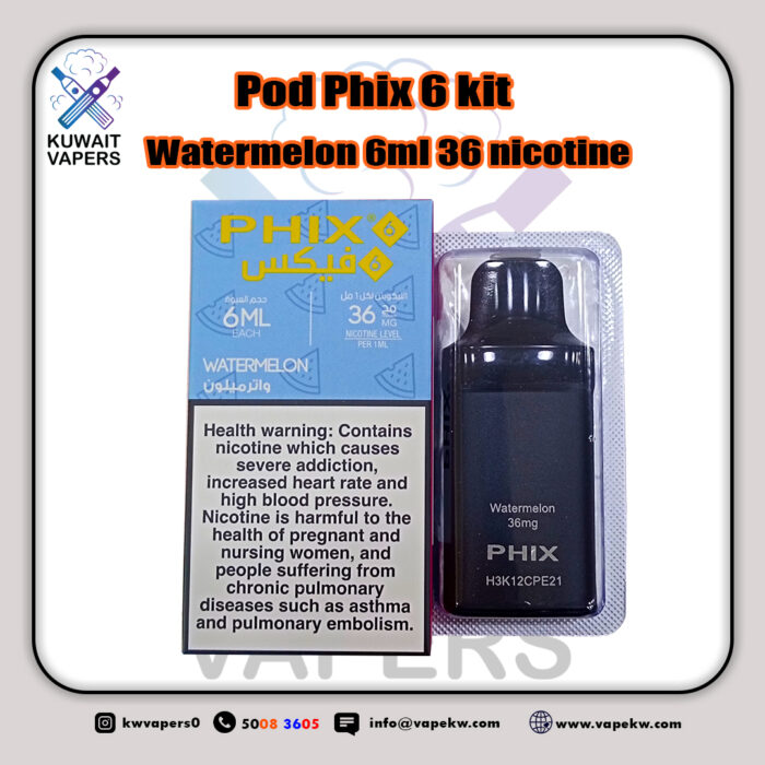 Watermelon 6ml 36 nicotine