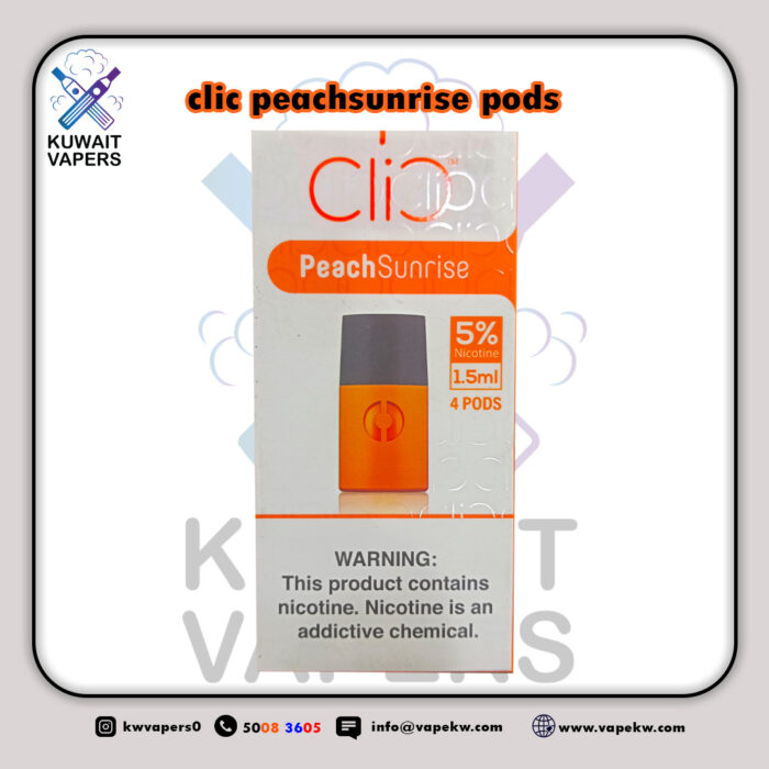 clic peachsunrise pods