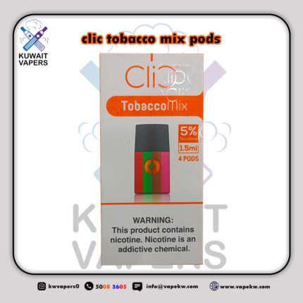 clic tobacco mix pods