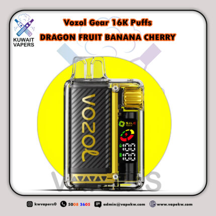 vozol vista DRAGON FRUIT BANANA CHERRY 16K puffs