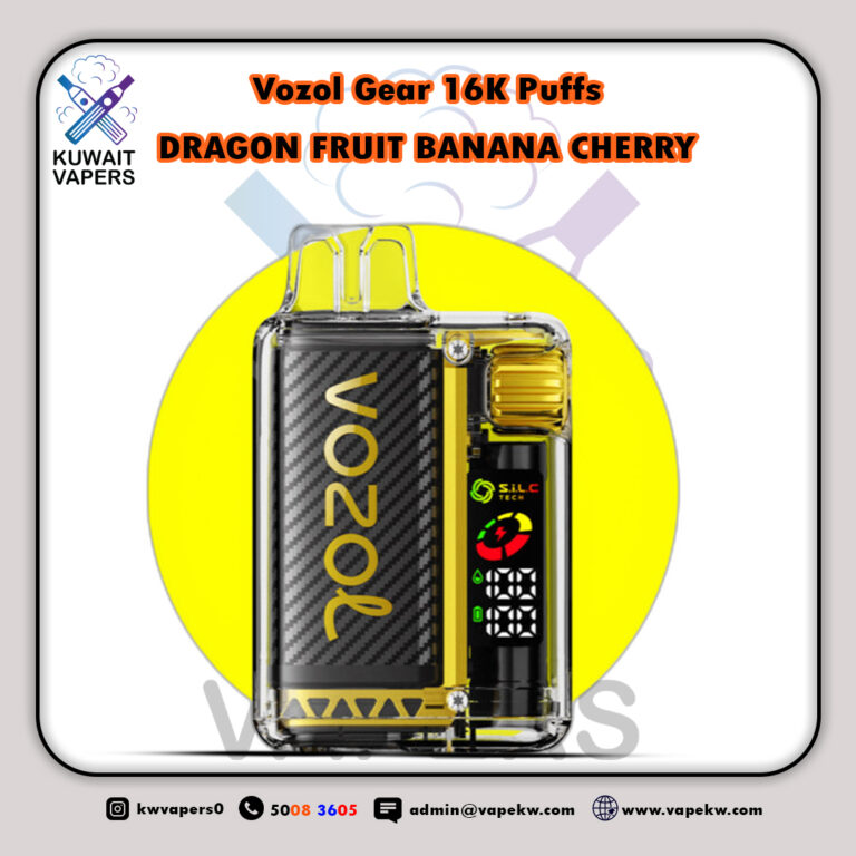 vozol vista DRAGON FRUIT BANANA CHERRY 16K puffs