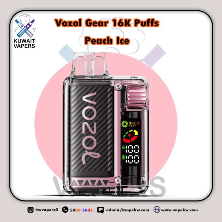 vozol vista Peach Ice 16K puffs