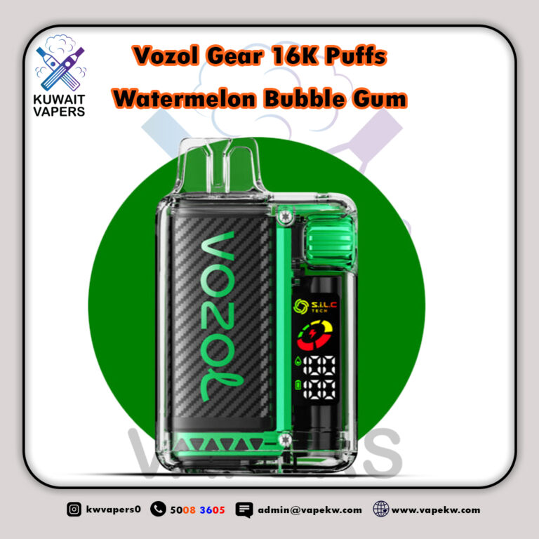 vozol vista Watermelon Bubble Gum 16K puffs