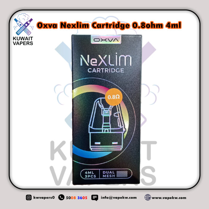 Oxva Nexlim Cartridge 0.8ohm 4ml