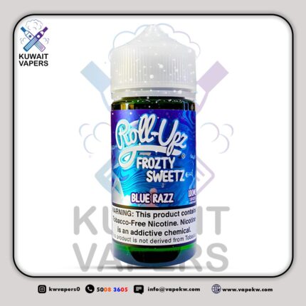 roll upz blue razz ice 100 ml