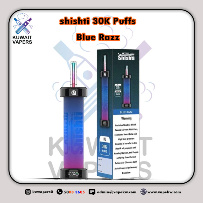 shishti Blue Razz 30k puffs