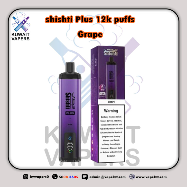 shishti Plus Grape 12k puffs