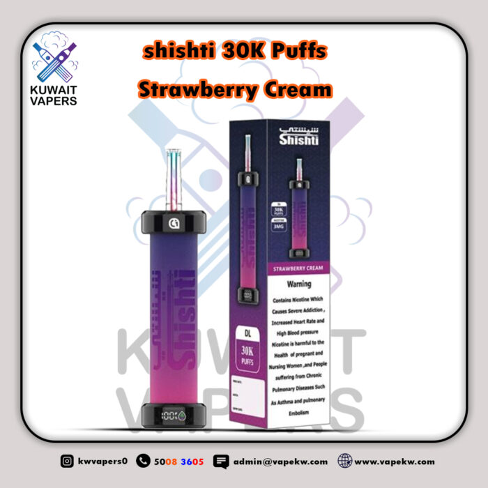 shishti Strawberry Cream 30k puffs