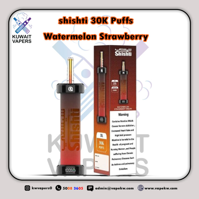 shishti Watermelon Strawberry 30k puffs