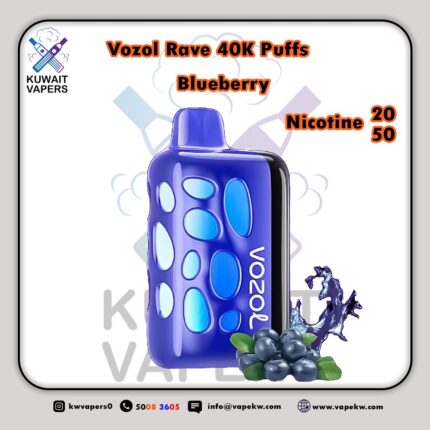 Vozol Rave Blueberry 40K Puffs