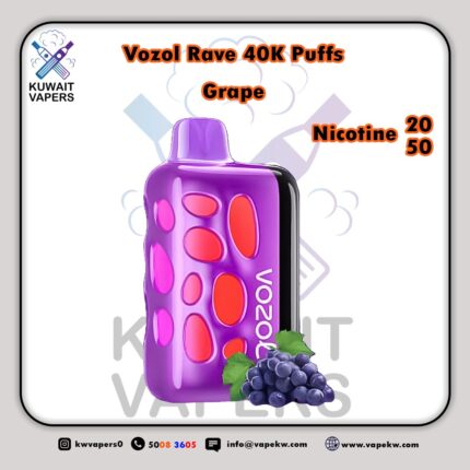Vozol Rave Grape 40K Puffs