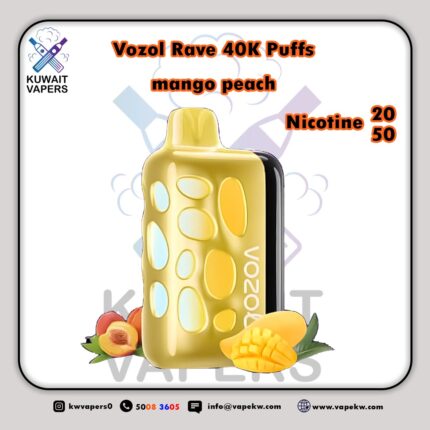 Vozol Rave mango peach 40K Puffs